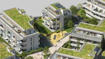Expose AM FLIEGENSPITZ - 4 Zimmer mit Garten | Kein direkter Nachbar - einzige Wohnung im EG! | Provisionsfrei!