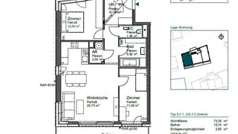 Expose AM FLIEGENSPITZ - 3 Zimmer mit Balkon | Grün - Modern - Nachhaltig | Provisionsfrei!