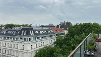 Expose SUPER Dachterrassenwohnung am Mexikoplatz! mit Top-Aussicht! Nächst Prater-City