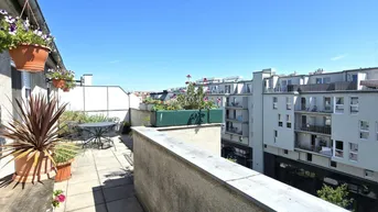 Expose charmante Dachgeschoßwohnung - 2 Terrassen - U-Bahn Nähe - Verteilerkreis - Böhmischer Prater