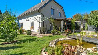 Expose Familienhaus mit Garten, Biotop &amp; zwei Wohneinheiten in Villach