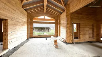 Expose Vollholz-Bungalow mit Saunahaus in sonniger Lage Nähe Klagenfurt