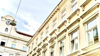 Expose Letzte Chance! Repräsentatives bestandfreies Eckzinshaus mit Entwicklungspotential im Herzen des 7. Bezirks! Top Lage!