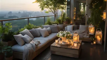 Expose VERKAUFSSTART - 3 Zimmer Erstbezugwohnung mit Balkon! Highlight sind Pool und Outdoorküche im Gemeinschaftsgarten!