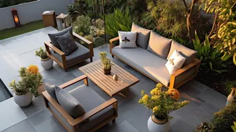 Expose VERKAUFSSTART - Großflächige Gartenwohnung, 5-Zimmer Erstbezugs-Wohnung mit Garten,Terrasse und 3 Balkone! Highlight sind Pool und Outdoorküche im Gemeinschaftsgarten!