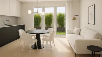 Expose AUSSERGEWÖHNLICHE GARTENWOHNUNG IN TOPLAGE - AUCH FÜR BÜRO ODER PRAXIS GEEIGNET