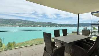 Expose Luxusapartment mit unverbaubarem Panorama-Seeblick und privatem Seezugang am Wörthersee