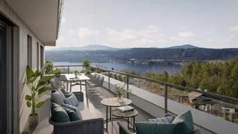 Expose FINE LIVING – Exklusives Seeblick-Penthouse mit XL-Sonnenterrassen in unmittelbarer Wörtherseenähe