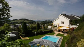 Expose Einzigartige Penthouse- Maisonettewohnung mit Pool und Garten in Klagenfurt!