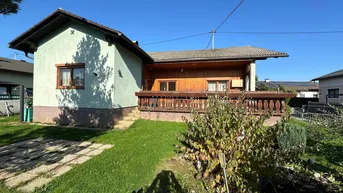 Expose Bungalow mit viel Potenzial und Doppelgarage in begehrter Lage von Ebenthal