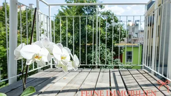 Expose Entzückende Balkonwohnung mit Grünblick | Gemeinschaftsgarten