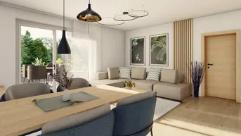 Expose Wohnen in idyllischer Umgebung: Etagenwohnung in Waxenberg!
