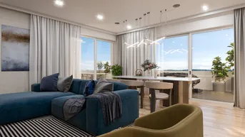 Expose PROVISIONSFREI: Erstbezug in Steyr: 4-Zimmer-Penthouse Wohnung in Steyr!