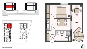 Expose Befristet vermietete - Anlegerwohnung mit Balkon und Küche in Straßgang! Provisionsfrei!