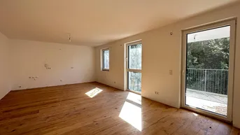 Expose Ruhige 3 Zimmer-Wohnung mit 2 Balkonen &amp; Grünblick | Belichtung von 2 Himmelsrichtungen | ERSTBEZUG