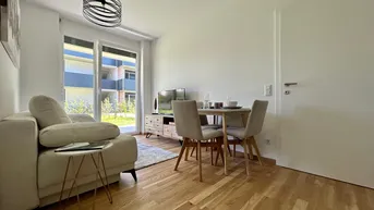 Expose Provisionsfreie 2-Zimmerwohnung mit großem Garten und Terrasse, komplett möbliert!