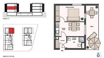 Expose Befristet vermietete - Anlegerwohnung mit Balkon und Küche in Straßgang! Provisionsfrei!