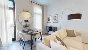 Expose Top aufgeteilte 3 Zimmer Wohnung mit traumhaft sonniger TERRASSE im Innenhof|PROVISIONSFREI
