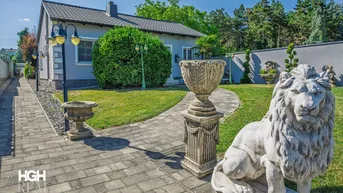 Expose 2405 Bad Deutsch-Altenburg Stilvoll wohnen - modernisiertes Einfamilienhaus im Bungalow-Stil inkl. Fitness- und Wellnessbereich