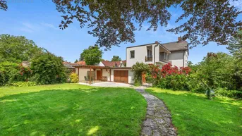 Expose Wien im Blick, Natur im Herzen – Wohnhaus mit parkähnlichem Garten, Pool & Sauna