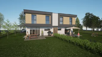 Expose 4 Neubau-Doppelhäuser (ca. 105m²) in Grafendorf bei Hartberg – Wohnen in ruhiger Siedlungslage