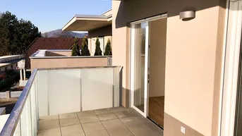 Expose Moderne 2-Zimmer-Mietwohnung (ca. 45 m²) mit großem Balkon in Graz-Puntigam
