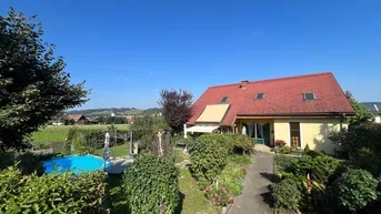 Expose Schönes Einfamilienhaus mit ausgebautem Dachgeschoss und schönem Garten in guter Lage in Feldbach