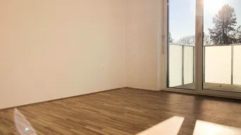 Expose Graz-Puntigam! Nette 2-Zimmer-Mietwohnung (ca. 39,46 m²) mit großem Balkon