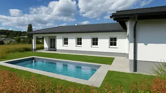 Expose Rohbau - Einfamilienhaus (ca. 200 m²) mit Pool, Grünbereich und großer Garage Bad Tatzmannsdorf