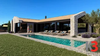 Expose Designervilla in Tar, 3500 m vom Meer entfernt