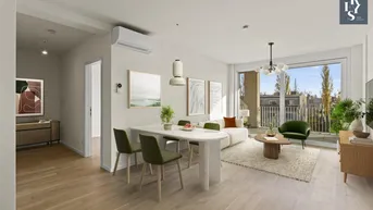 Expose Exklusive 2-Zimmerwohnung mit großzügigem Balkon und luxuriöser Ausstattung in Oberdöbling