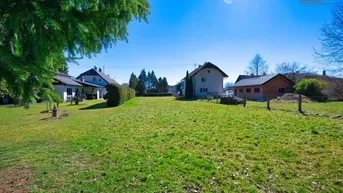 Expose Baugrundstück mit großem Garten