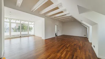 Expose Exklusiv und perfekt aufgeteilte Dachgeschoßwohnung 92 m², 2 Zimmer + 16 m² südostseitige Terrasse in zentraler Lage, Speisinger Straße, Klimatisiert