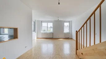Expose Sonnige Dachgeschoßwohnung 4-Zimmer (Maisonette) , 103 m² + Terrasse 29 m² + Garage in der Lemböckgasse