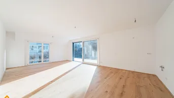 Expose Neuer Preis! Dachtraum, 2 Zimmer-Wohnung + 17 m² Balkon, Erstbezug, Erstklassige Ausstattung, Neubau, luxuriös + Garage