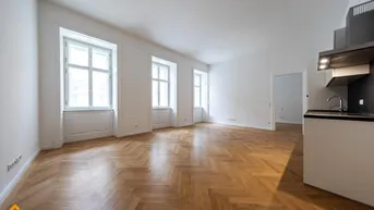 Expose Hochexklusive und moderne 2-Zimmerwohnung inkl. Küche , Erstbezug in der Mayerhofgasse 7, 1040 Wien