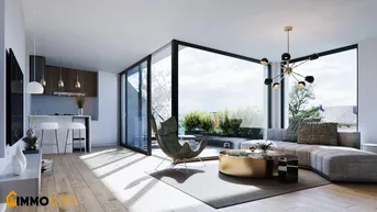 Expose Exklusive 4-Zimmer-Dachgeschosswohnung mit südseitiger Terrasse &amp; Lift direkt in die Wohnung, 3.,Trubelgasse 6