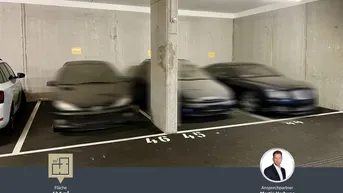 Expose KFZ || Tiefgaragenstellplatz || Voltagasse || bis zu 3 Stellplätze nebeneinander verfügbar