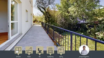 Expose AUHOF || 4 Zimmer-Wohnung || große Terrasse || Klima || neue Küche || Nähe Auhofcenter