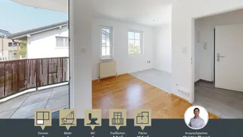 Expose NAPOLEONWALD ums Eck || Tolle 2-Zimmerwohnung || Balkon || in toller Einfamilienhauslage || Ruhelage