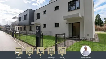 Expose Hietzing - Speising || moderne 4 Zimmer Maisonette mit Eigengarten in toller Ruhelage || TG-Stellplatz || Fitness