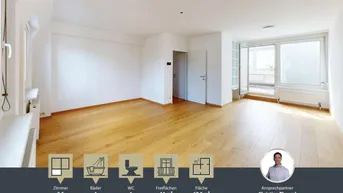 Expose Tolle 2,5 Zimmer-DG-Wohnung || extra Küche || verbaute Loggia || NÄHE SCHLOSS SCHÖNBRUNN