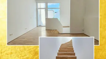 Expose PROVISIONSFREI inkl. 2 TG Plätze - Wohnen in Verbundenheit - stylische Maisonette mit südseitiger Dachterrasse