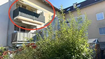 Expose GEPFLEGTE, RUHIGE BALKONWOHNUNG MIT GARAGENPLATZ- ZENTRUMSNAH