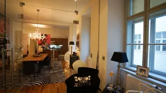 Expose 1010 Wien: Ca. 176m² am Fleischmarkt große 3-Zimmer Wohnung; ab 1.1.26; Miete € 3.747,-