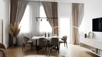 Expose Exklusive 5-Zimmer Wohnung mit Balkon im 2. Bezirk