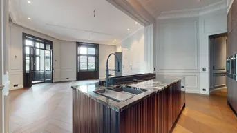 Expose Exklusive Wohnträume werden wahr: Luxuriöse Altbauwohnung mit hochwertiger Ausstattung und stilvollem Design