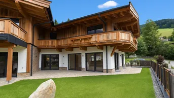 Expose Modernes Wohnen in exklusiver Kleinanlage – Reihenendhaus in Scheffau