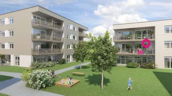 Expose Ideal für Singles &amp; Paare: Neubauwohnung mit Loggia und Tiefgarage in Schalchen