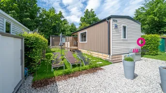 Expose Grundstück mit Mobilheim am Wallersee – perfekt zum Entspannen oder Vermieten!